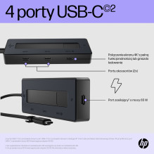 HP 4K USB-C kelių prievadų šakotuvas HP 4K USB-C kelių prievadų šakotuvas