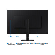 Samsung S80D computer monitor 94 cm (37") 3840 x 2160 pixels 4K Ultra HD LCD Black