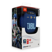 Wireless speaker JBL Wind 3 with handlebar holder blue