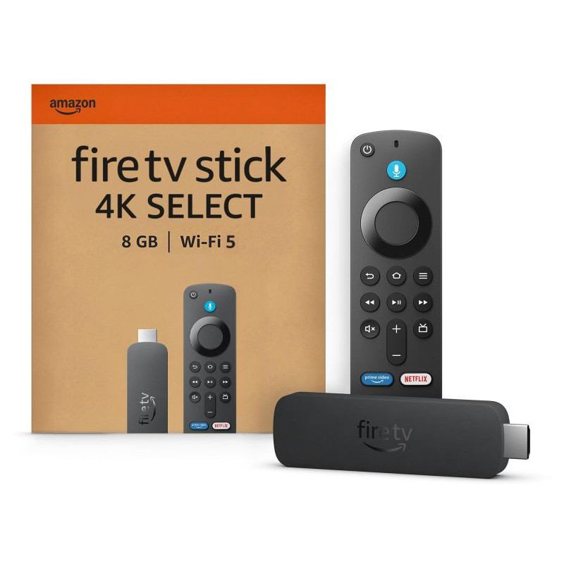 „Amazon Fire TV Stick 4K Select“ (2025 m.) (keturatis)