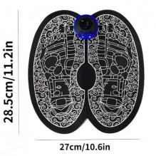 Riff Massage Foot Pad With Pulse Therapy with remote control (28,5x27cm) Riff Massage Foot Pad With Pulse Therapy with remote control (28,5x27cm)