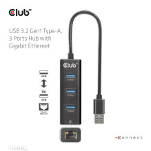 Įvesties / išvesties šakotuvas USB3.2 3 prievadų / CSV-1430A CLUB3D Įvesties / išvesties šakotuvas USB3.2 3 prievadų / CSV-1430A CLUB3D