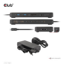 NB ACC DOCKING STATION 11IN1 / THUNDERBOLT CSV-1581 CLUB3D NB ACC DOCKING STATION 11IN1 / THUNDERBOLT CSV-1581 CLUB3D