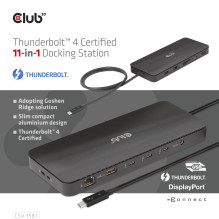 NB ACC įkrovimo stotelė 11IN1 / THUNDERBOLT CSV-1581 CLUB3D NB ACC įkrovimo stotelė 11IN1 / THUNDERBOLT CSV-1581 CLUB3D