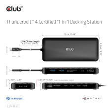 NB ACC DOCKING STATION 11IN1 / THUNDERBOLT CSV-1581 CLUB3D NB ACC DOCKING STATION 11IN1 / THUNDERBOLT CSV-1581 CLUB3D