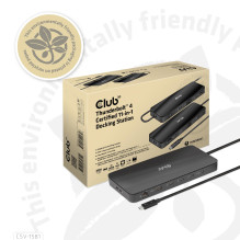 NB ACC įkrovimo stotelė 11IN1 / THUNDERBOLT CSV-1581 CLUB3D NB ACC įkrovimo stotelė 11IN1 / THUNDERBOLT CSV-1581 CLUB3D