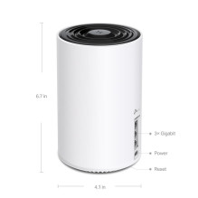 Belaidis maršrutizatorius, TP-LINK, belaidis prieigos taškas / maršrutizatorius, 3 paketai, 5400 Mbps, tinklelis, Wi-Fi 