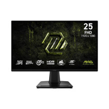 LCD monitorius, MSI, 24,5 colio, 1920 x 1080 pikselių, „Full HD“, natūralus kraštinių santykis 16:9, LCD, plokščias, MAG