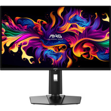 Monitor, MSI, 26.5 ", 2560 x 1440 pixels, Wide Quad HD, Native aspect ratio 16:9, QD-OLED, Flat, MAG274QPQD-OLEDX24