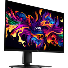 Monitorius, MSI, 26,5 colio, 2560 x 1440 pikselių, „Wide Quad HD“, natūralus kraštinių santykis 16:9, QD-OLED, plokščias