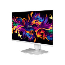 Monitor, MSI, 26.5 ", 2560 x 1440 pixels, Wide Quad HD, Native aspect ratio 16:9, QD-OLED, Flat, MAG272QPWQD-OLEDX2