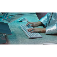 KEYBOARD BLUETH MX KEYS S / PALE GREY 920-011588 LOGITECH