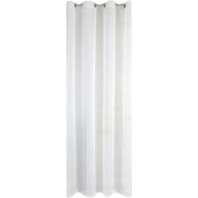 CURTAIN LUCY 140X250 WHITE RINGS D