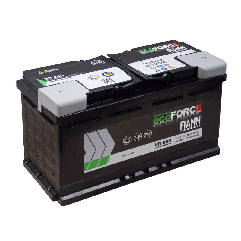 BATTERY FIAMM ECOFORCE AGM, 95 AH, 850 A