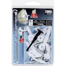 ANCHOR DRYWALL 7.4X28 NAILON 10 PCS ANCHOR DRYWALL 7.4X28 NAILON 10 PCS