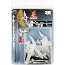ANCHOR DRYWALL 7.4X26 NAILON 10 PCS ANCHOR DRYWALL 7.4X26 NAILON 10 PCS