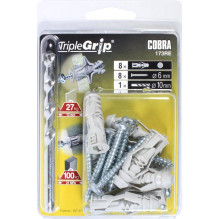 Įvarai GKP, 6 x 39 mm, plastikiniai, 8 vnt. Įvarai GKP, 6 x 39 mm, plastikiniai, 8 vnt.
