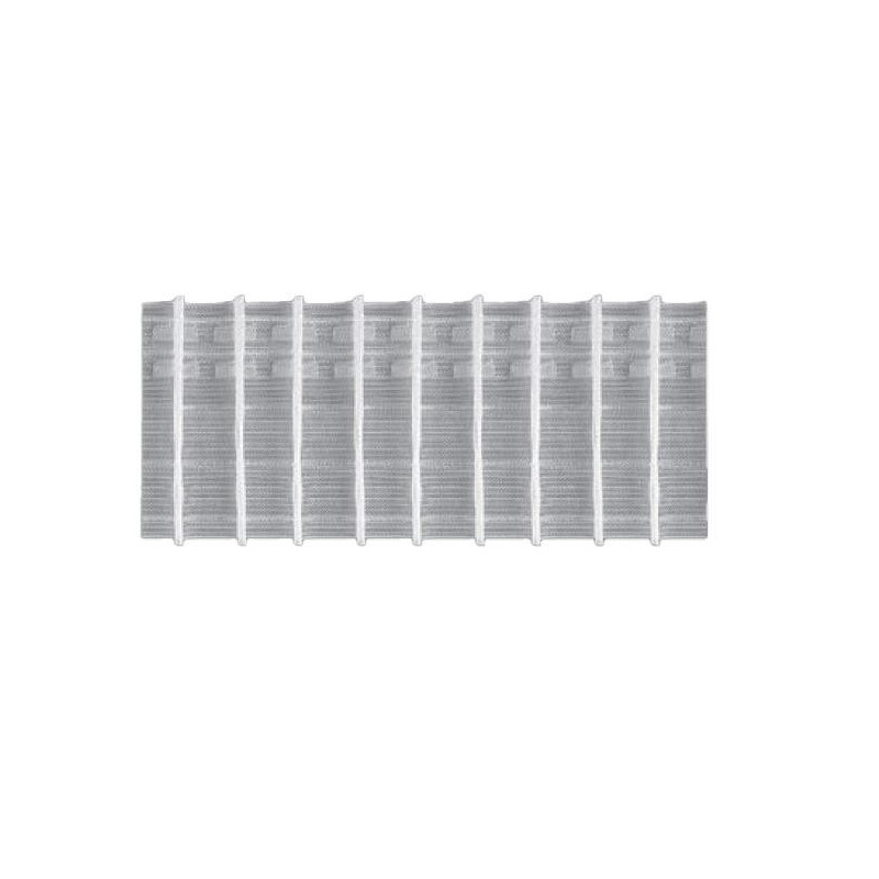Curtain Tape 2.100.200.3, white 100 mm