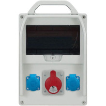 Modulinis skydas R-BOX B.18.300-2-S, 9 modulių, 16A IP44 Modulinis skydas R-BOX B.18.300-2-S, 9 modulių, 16A IP44