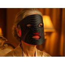 Sveikata ir Asmeninė Priežiūra - Lunni LED Veido Kaukė 7 Spalvos, Artimoji Infraraudonoji, 100 LED Lustų, Juoda Sveikata ir Asmeninė Priežiūra - Lunni LED Veido Kaukė 7 Spalvos, Artimoji Infraraudonoji, 100 LED Lustų, Juoda