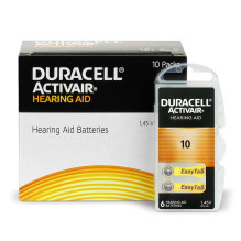 Baterija - Duracell Activair 10 Baterija, 6 vnt. Baterija - Duracell Activair 10 Baterija, 6 vnt.
