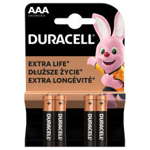 Baterija - Duracell Basic LR03 / AAA Šarminės baterijos, 4 vnt.