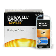 Baterija - Duracell ActiVair 675 Klausos Aparato Baterija 1.45V, 6 vnt. Baterija - Duracell ActiVair 675 Klausos Aparato Baterija 1.45V, 6 vnt.