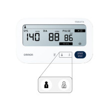 Kraujo Spaudimo Monitorius - OMRON M3 Comfort AFib, Intelli Wrap Cuff, 2-User Memory, Balta Kraujo Spaudimo Monitorius - OMRON M3 Comfort AFib, Intelli Wrap Cuff, 2-User Memory, Balta
