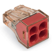 Laidų jungė Wago 773-604 / 5, 4 x 1,5-4 mm², 400 V, 5 vnt.