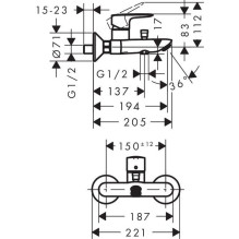BATHROOM MIXER 71242000 MY SPORT BATHROOM MIXER 71242000 MY SPORT