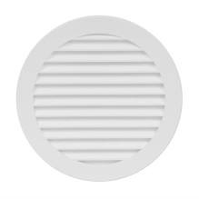 GRILLE VENTILATION D125, WHITE