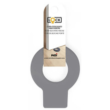 Door support Rei, thermoplastic rubber (tpe), black Door support Rei, thermoplastic rubber (tpe), black