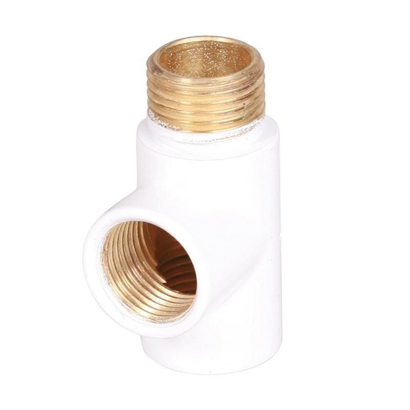 Trišakis Terma 1 / 2" , vidus-1 / 2", išorė-1 / 2", baltas