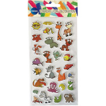 Sticker Centrum Cartoons, 30 pcs