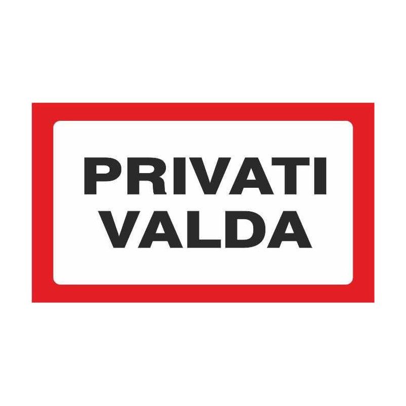 Lipdukas privati valda 170x100mm