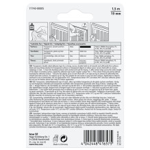 TAPE DOUBLE-SIDE 1.5MX19MM TRANS FOR WIN TAPE DOUBLE-SIDE 1.5MX19MM TRANS FOR WIN