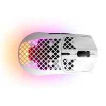 Žaidimų pelė Steelseries Aerox 3, balta