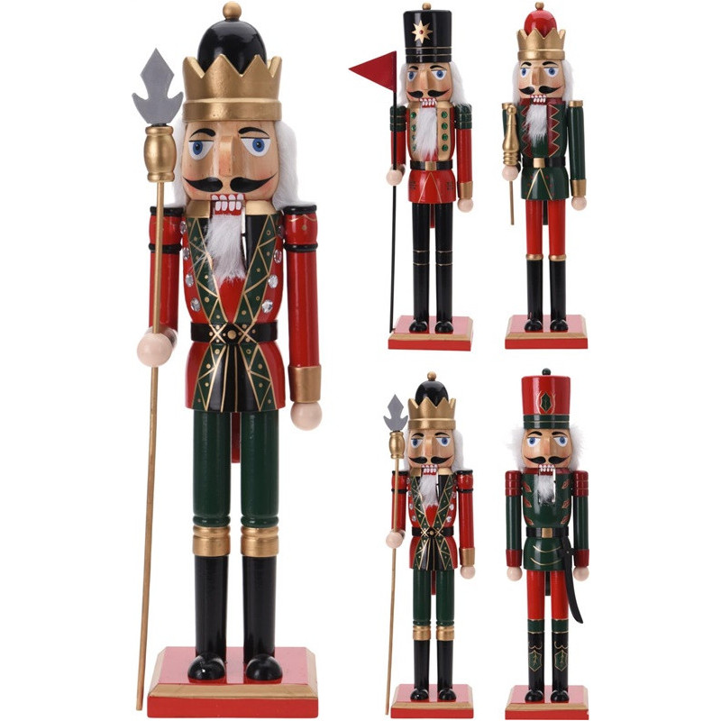 Decoration NUTCRACKER AAE020940, 500 mm, wood