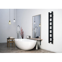 Electric towel dryer Terma Easy, black, 200 mm x 960 mm Electric towel dryer Terma Easy, black, 200 mm x 960 mm
