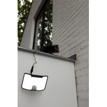 Floodlight Lutec KOMBO, 6 W, 500 lm, 5000 °K, IP54, black Floodlight Lutec KOMBO, 6 W, 500 lm, 5000 °K, IP54, black