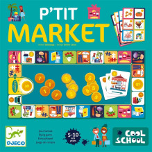 Game Djeco Cool school p'tit market DJ08533 Game Djeco Cool school p'tit market DJ08533