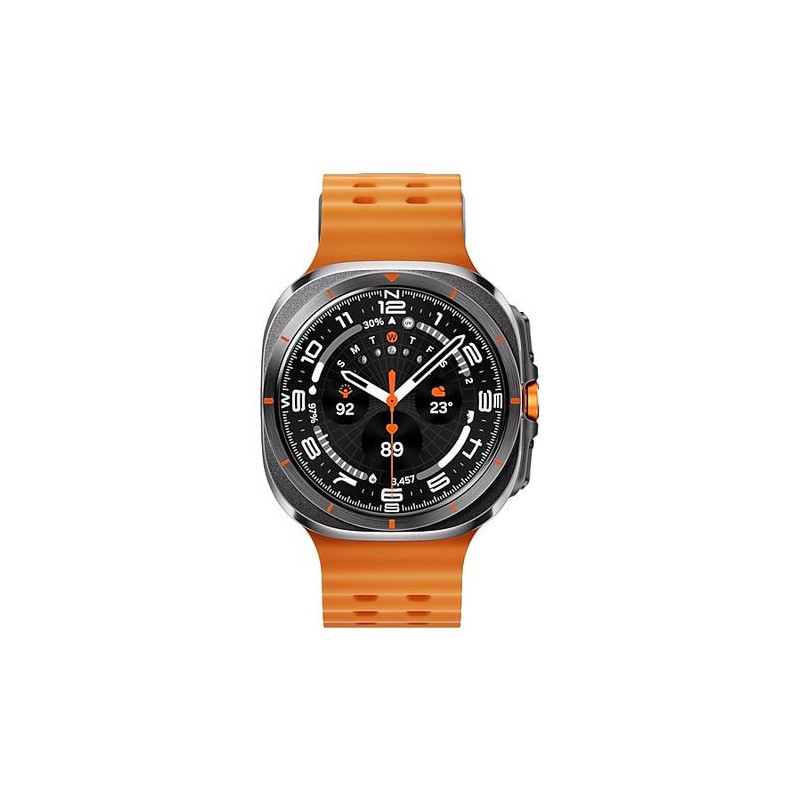 Samsung Galaxy Watch Ultra (2025) (LTE 47 mm 64GB) Titanium Gray (Orange strap)