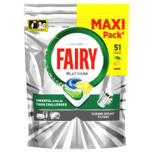 KAPSULĖS INDA FAIRY PLATINUM LEMON 51VNT
