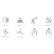 FADI SOLAR WALL 1 LIGHT LUTEC CONNECT FADI SOLAR WALL 1 LIGHT LUTEC CONNECT