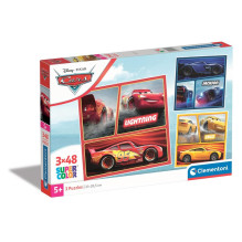 Puzzle Clementoni 3x48 CARS 25305, 32 cm x 22 cm