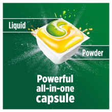 Dishwasher capsules Fairy All in One Lemon, 71 pcs