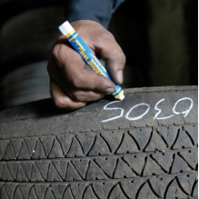 MARKER TYRE MARQUE WHITE 12.7MM MARKER TYRE MARQUE WHITE 12.7MM