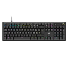 Klaviatūra Corsair K70 CORE Red switch Anglų (US), juoda