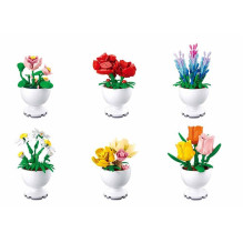 Constructor Sluban Potted Plants M38-B1077, plastic Constructor Sluban Potted Plants M38-B1077, plastic