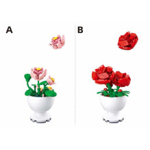 Constructor Sluban Potted Plants M38-B1077, plastic Constructor Sluban Potted Plants M38-B1077, plastic